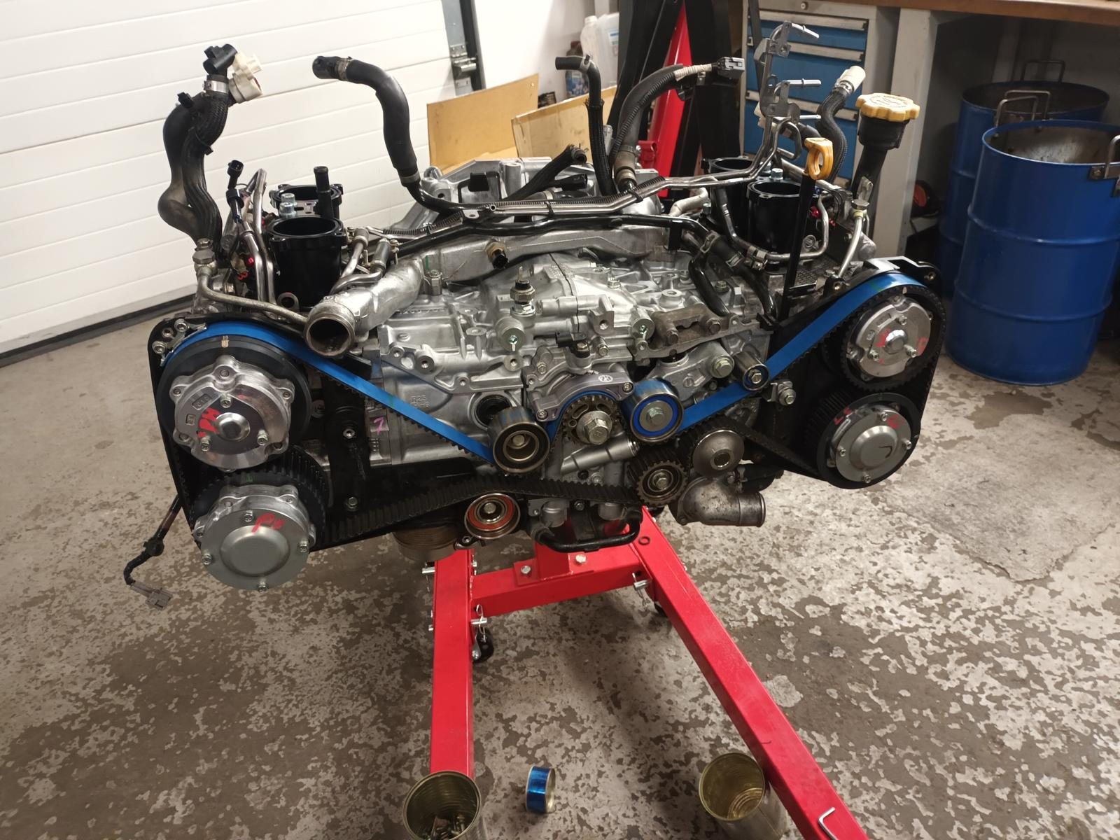 Stavba kovaného motoru Subaru — K&K Team Hořice