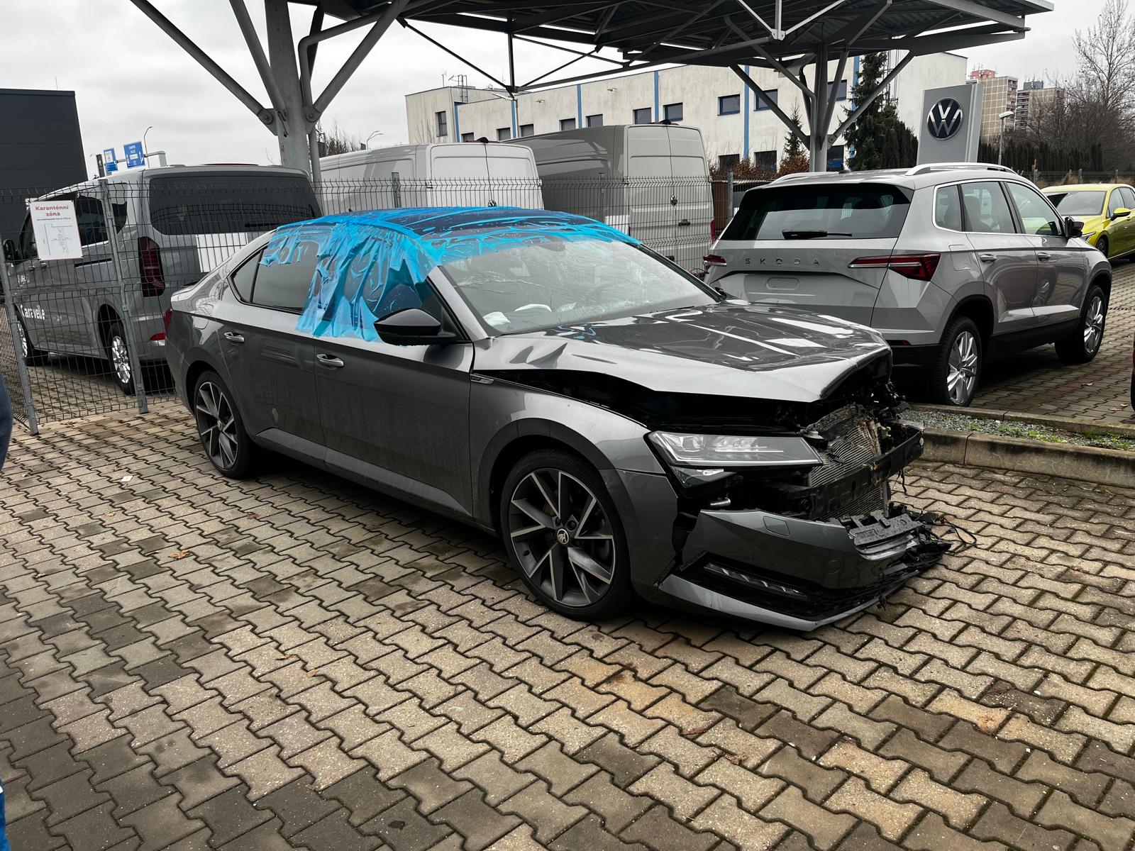 Oprava karoserie po nehodě — Autoservis Krsek Hořice