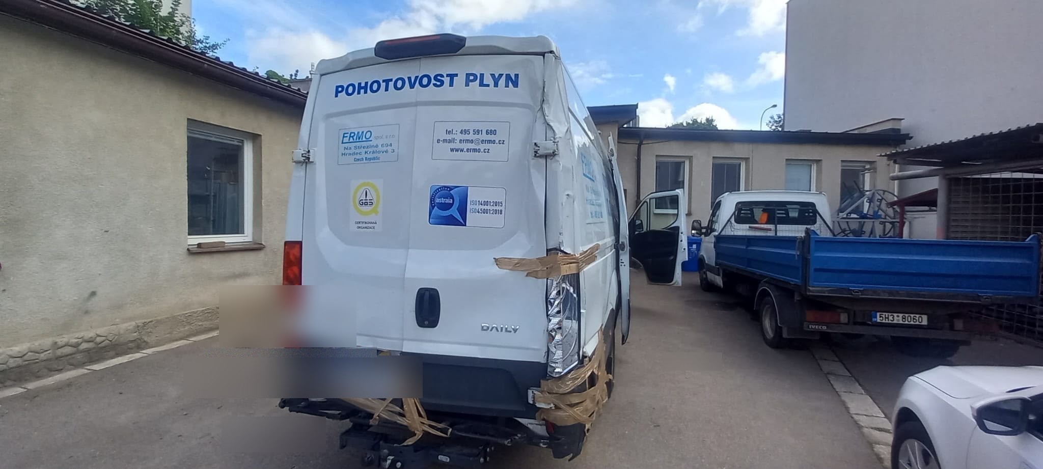 Oprava pro pojišťovnu — Autoservis Hořice